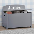 Delta Children Personalized MySize Deluxe Toy Box - Image 4