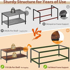 ZenStyle Industrial Coffee Table - Image 6
