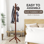 WANGMUXIA 2 PCS Coat Rack, Freestanding Coat Rack - Image 6