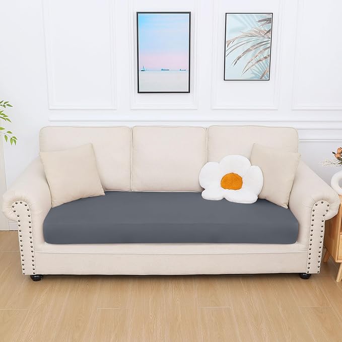 Milk Silk Couch Cushion Covers, Sofa Covers - Image 7