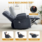 Swivel Recliner Chair for Adults - Image 5