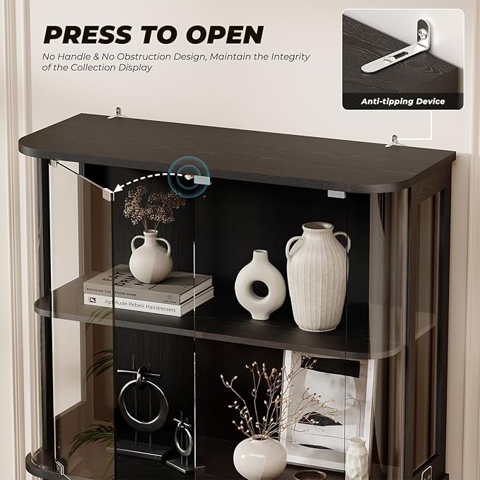 BROTTAR Large Rounded Display Cabinet - Image 5