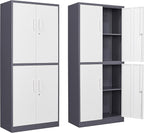 Yizosh Metal Storage Locking Cabinet by Yizosh