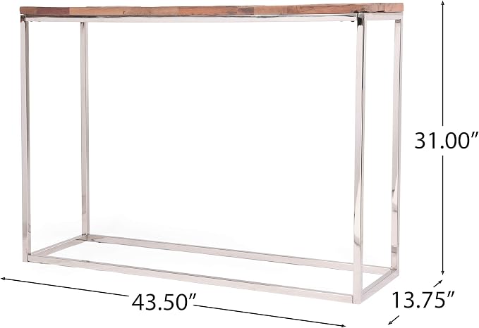 AMNOOL Eco-Friendly Handcrafted Console Table - Image 2