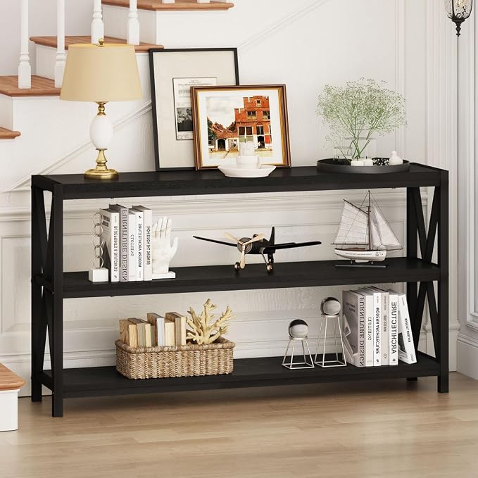 FATORRI Console Table for Entryway, Long Sofa Table - Image 6