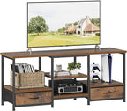 DUMOS 47 Inch TV Stand for 55-65 Inch TVs, Entertainment Center by DumosLifestyle