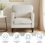DUMOS Modern Accent Chairs for Living Room, Corner Chairs for Adults, Reading - Image 6