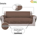 Easy-Going Reversible Couch Cover, Small Chair, Water Resistant Furniture Mat - Image 3