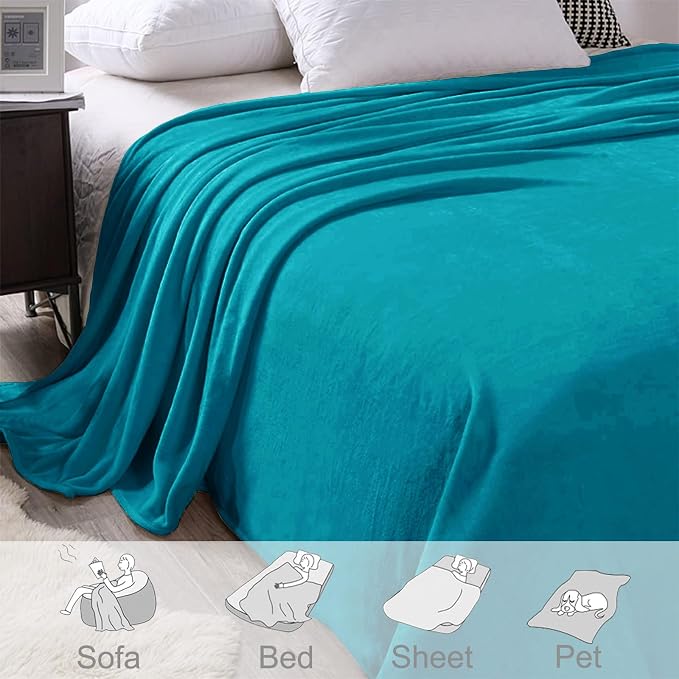Exclusivo Mezcla Soft Large Fleece Throw Blanket - Image 5