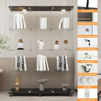 LFT HUIMEI2Y Glass Display Cabinet 12 Shelves - Image 3