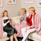4 Pack Fleece Throw Blankets 50x60 Inches - Image 2