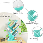 SHEEPAM 5 Tier Tree Book Shelf, Small Desktop Bookshelf - Image 6