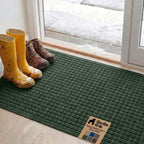 GORILLA GRIP® Ultra Absorbent Front Door Mat Outside Entrance, Traps Dirt and by Unknown