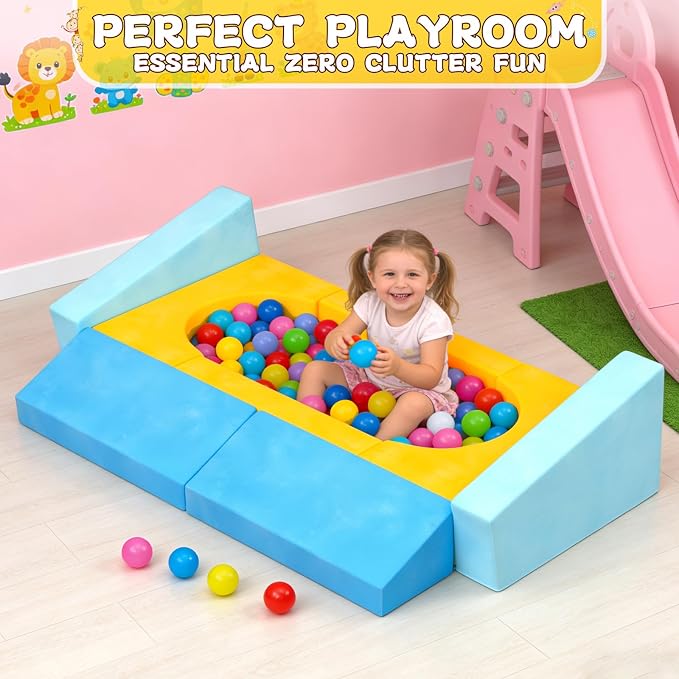 15pcs Unique Modular Kids Play Couch - Image 4