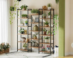 Casaottima Triple 6 Tier Bookshelf, Large Bookcase - Image 8