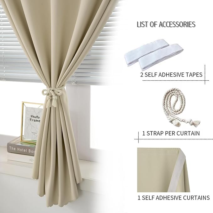 Instant Blackout Window Curtain - Image 2