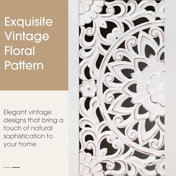 JOINICE White Accent Cabinet - Image 3