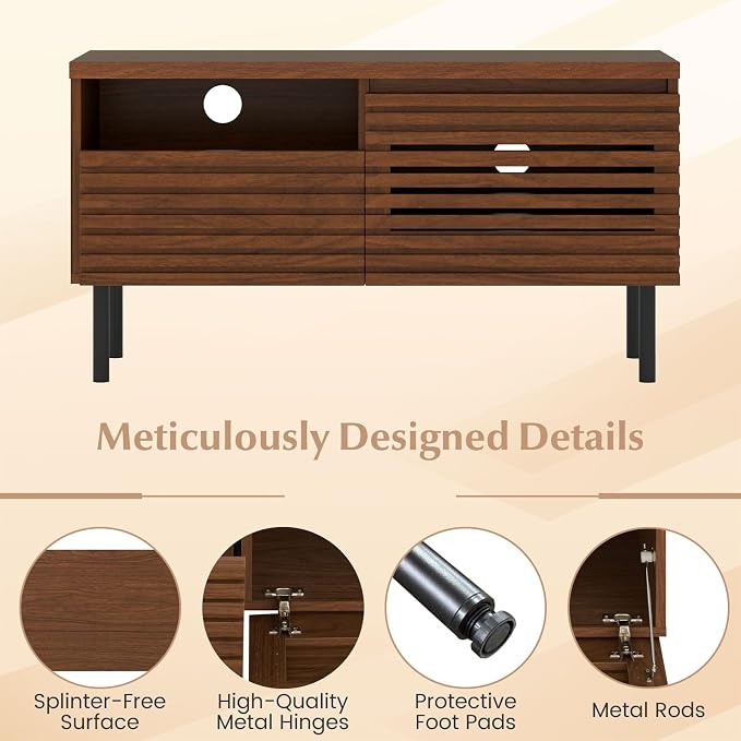 Giantex Mid Century Modern TV Stand - Image 5