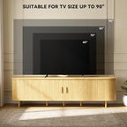 80" Mid Century Modern TV Stand - Image 7