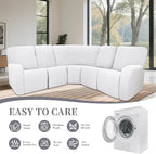 100% Waterproof Sectional Recliner Couch Covers - Image 8