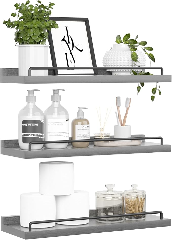 RYOFOBETTO Floating Shelves for Wall Decor, Living Room, Picture Frames by RYOFOBETTO