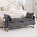 48" End of Bed Bench, Modern Storage Benches by HOMYKA