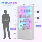 71" Tall RGB Display Cabinet - Image 2