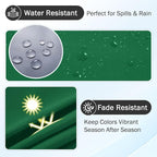 Waterproof Outdoor Cushion Covers, Stretch Patio Slipcovers | UV Resistant - Image 3