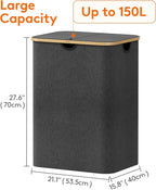 Lifewit 150L Laundry Basket - Image 4