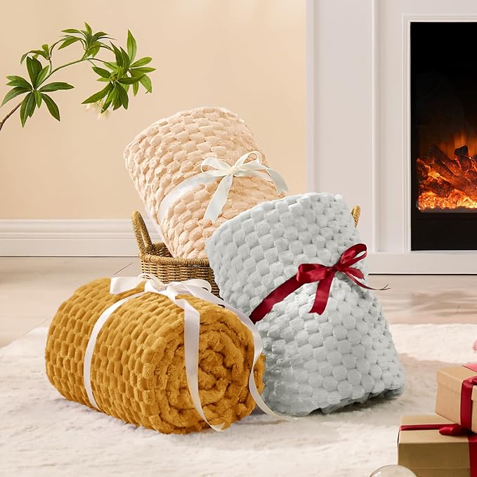 BEDELITE Blush Sand Twin Blanket - Image 6