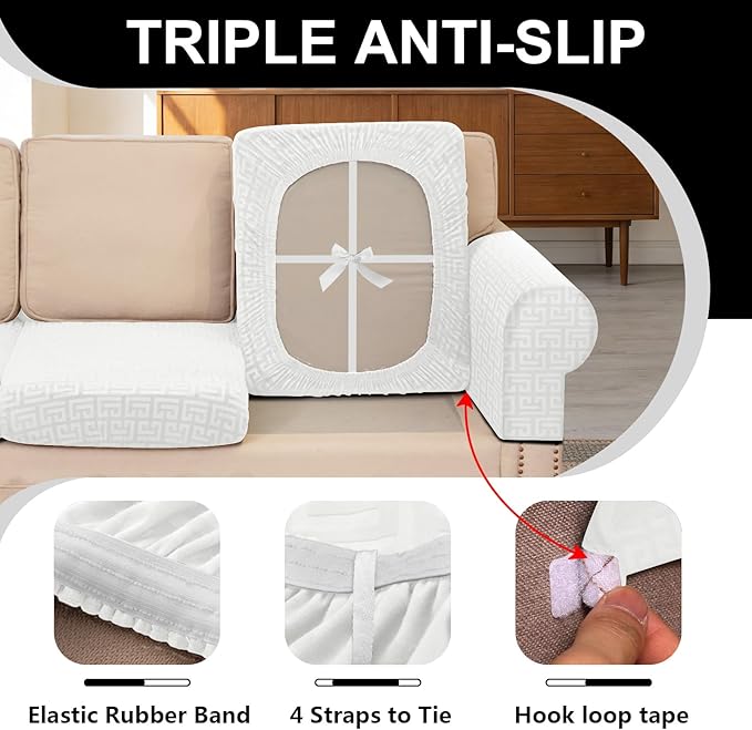 UNBBRRL Stretch Couch Seat Cushion Cover - Image 3