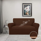 Easy-Going 100% Waterproof Loveseat Couch Cover Stretch Jacquard Sofa Cover | - Image 2