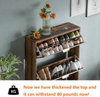 Shoe Cabinet Storage, Modern Freestanding Organizer - Image 3