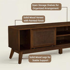 LKTART 68 Inch Mid Century Modern TV Stands - Image 7
