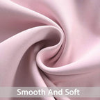 Yakamok Room Darkening Curtains 52x108 inch Long Pink-Living Room | 2 panels - Image 3
