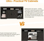 RoyalCraft TV Stand for 65+ Inch TV: Farmhouse Entertainment Center - Image 5
