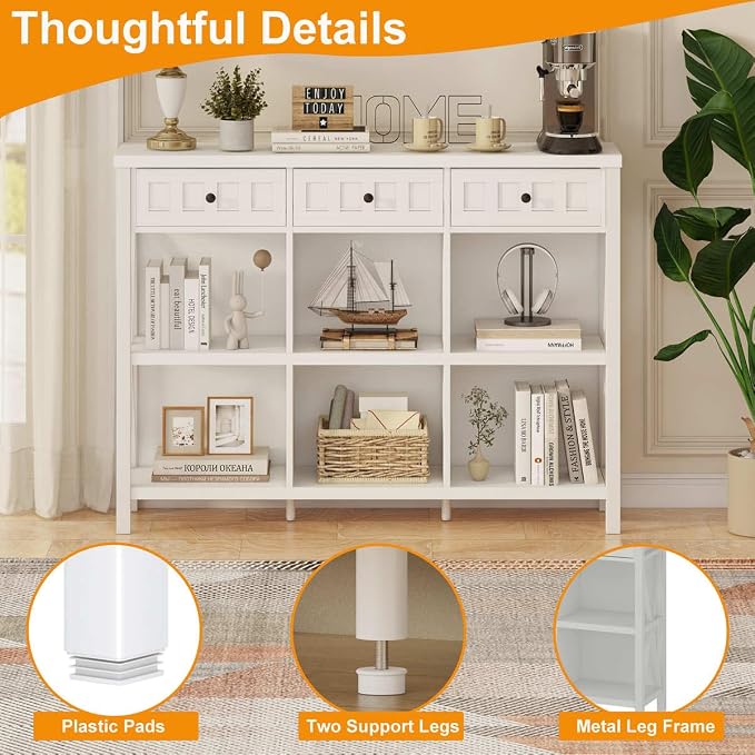 FATORRI 6 Cube Storage Organizer Bookshelf - Image 4