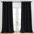 NICETOWN Black Out Curtains 96 inches Long by NICETOWN