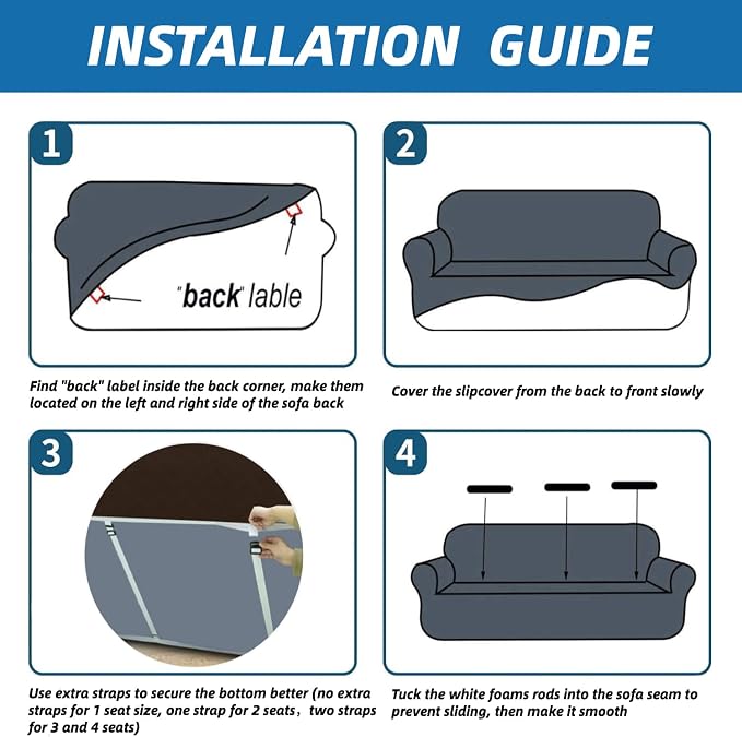 XINEAGE 2026 New 1 Piece Couch Covers - Image 8