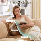 Boneless Sectional Couch, No Assembly Required, 81.8” Modular Cloud Sofa - Image 4