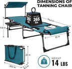 FUNDANGO 4 in 1 Tanning Chair - Image 2