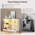 Lvifur Glass Display Cabinet - Image 5