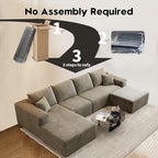 135.4" Cloud Modular Sectional Couch - Image 5