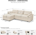 Belffin Large Modular Sectional Sofa - Image 2