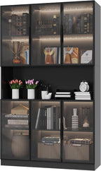 Mekminop Glass Doors Display Cabinet - Image 8