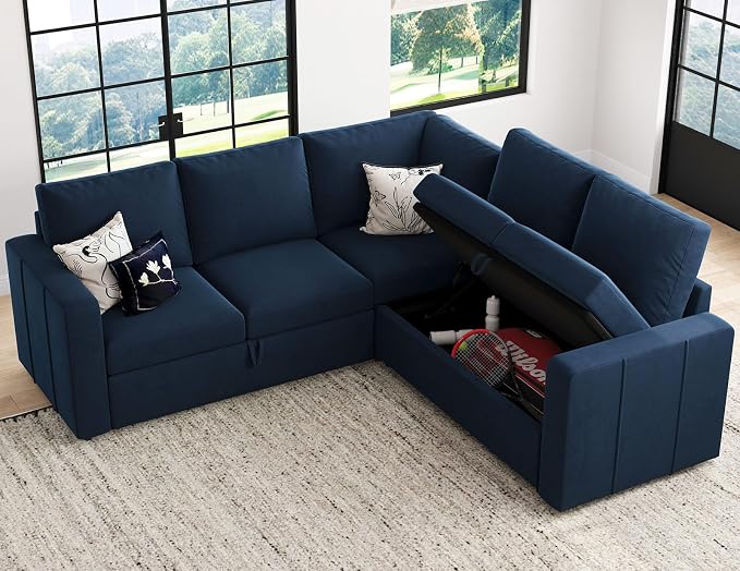 Belffin Modular Sectional Sleeper Sofa - Image 3