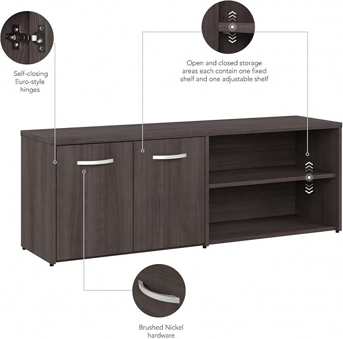 Bush Business Furniture Studio C Low Storage Cabinet - Image 6