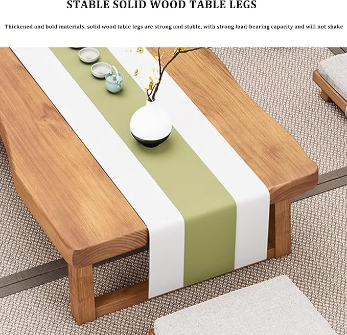 Living Room Coffee Table Japanese Style Floor Table Low Table Reception Room - Image 5
