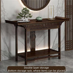Asian Console Table for Entryway, Hallway or Living Room, Narrow Long Sofa Table - Image 7