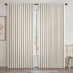 Extra Wide 100 Inch Length Blackout Curtains & Drapes 84 Inches Long 2 Panels by Topfinel